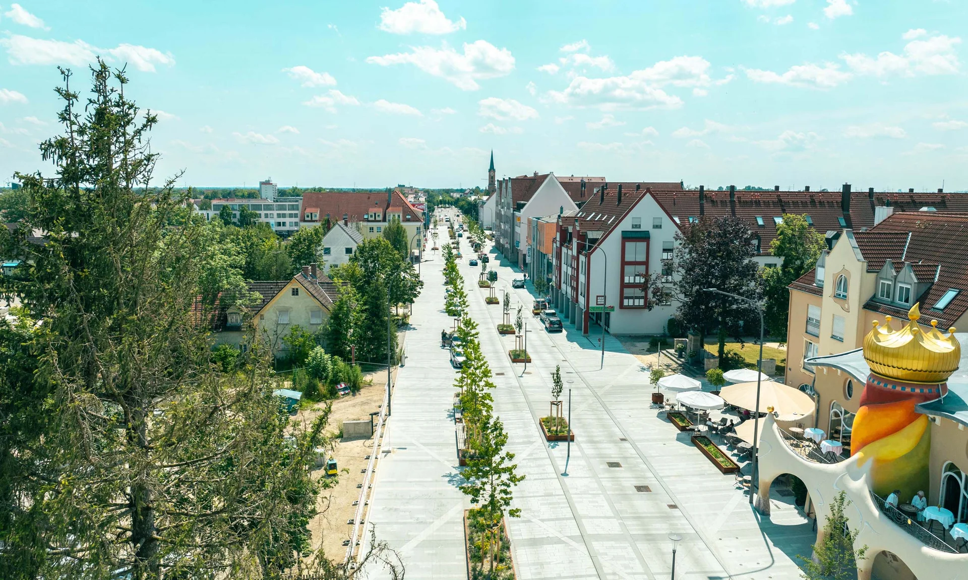 Ein Blick ins Quartier