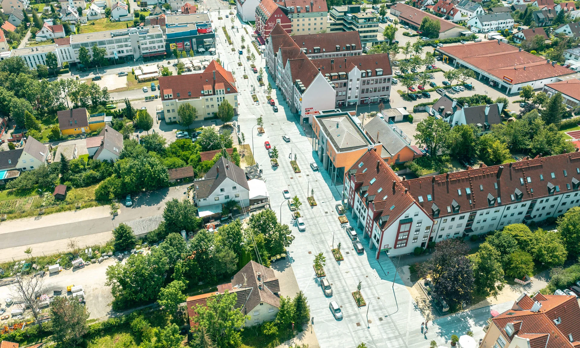 Ein Blick ins Quartier